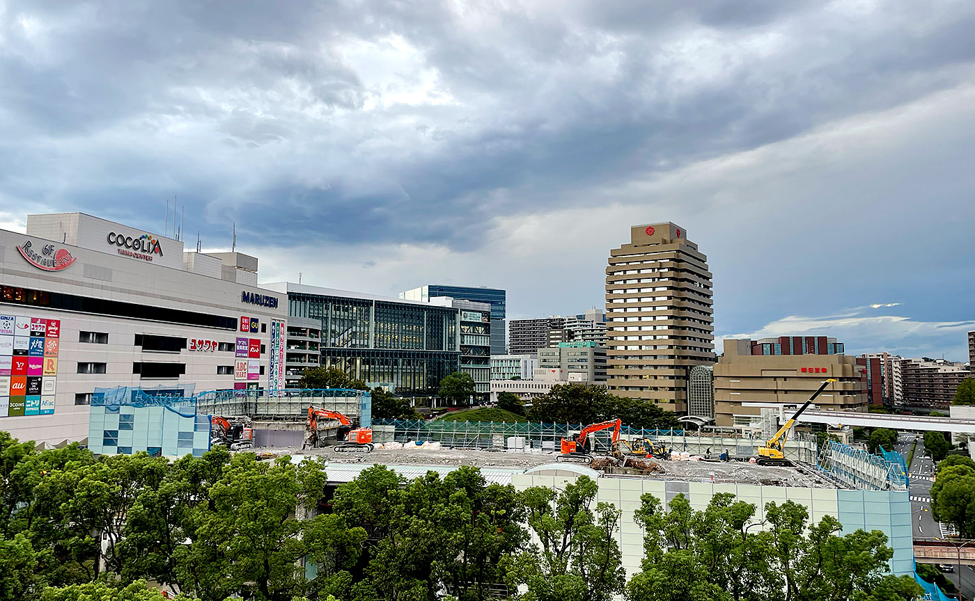 今日の京王プラザホテル多摩(2024年10月4日)