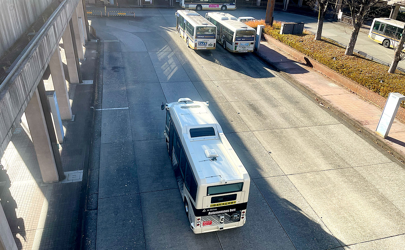 自動運転バス実証実験