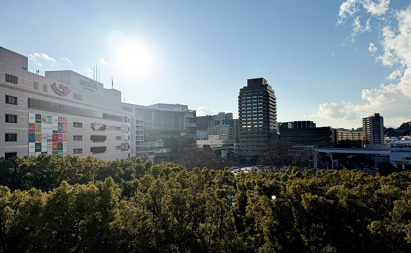 今日の京王プラザホテル多摩(2025年1月7日)