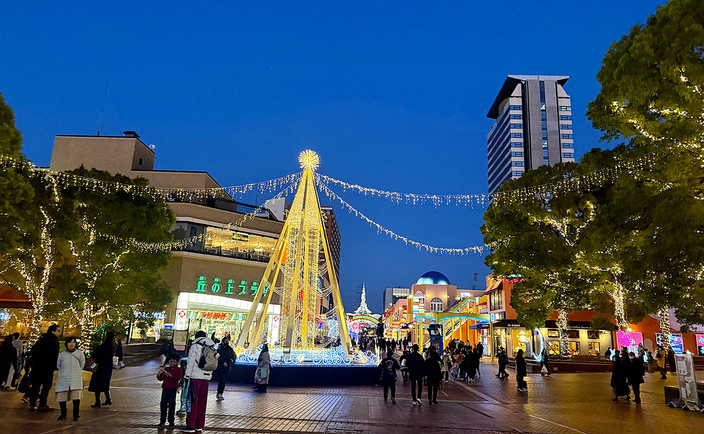 多摩センターのイルミネーション2025