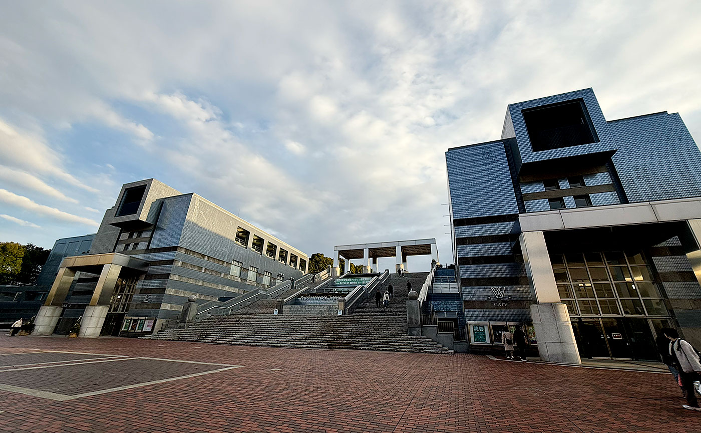 2025年大晦日の多摩ニュータウン