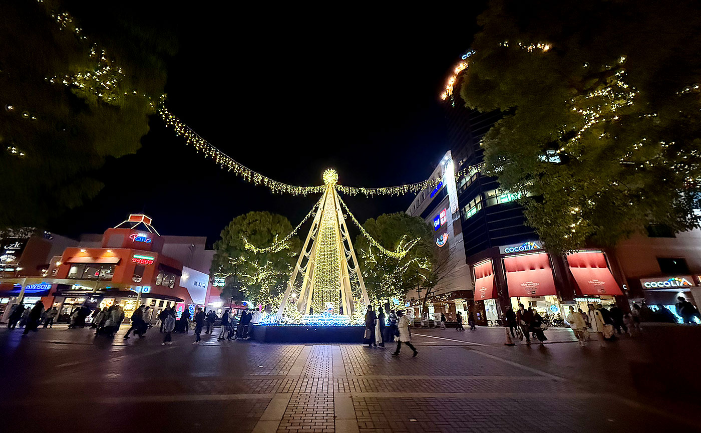 多摩センターのイルミネーション2025