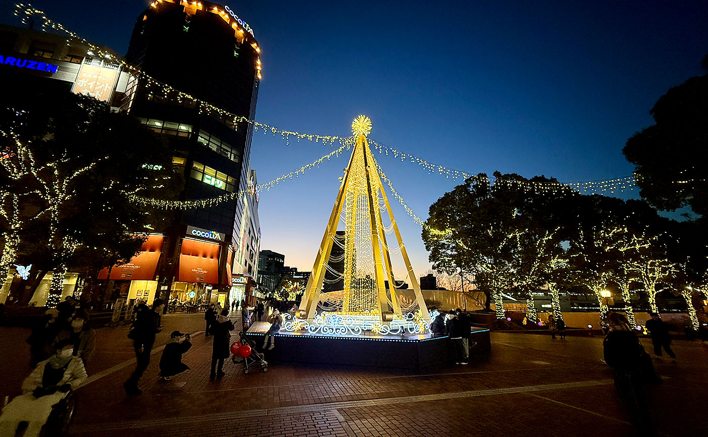 多摩センターのイルミネーション2025