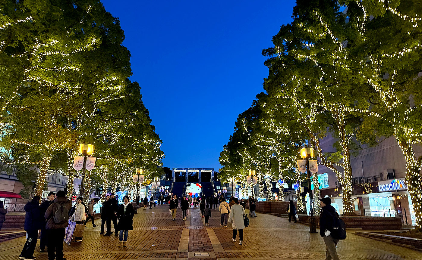 多摩センターのイルミネーション2025