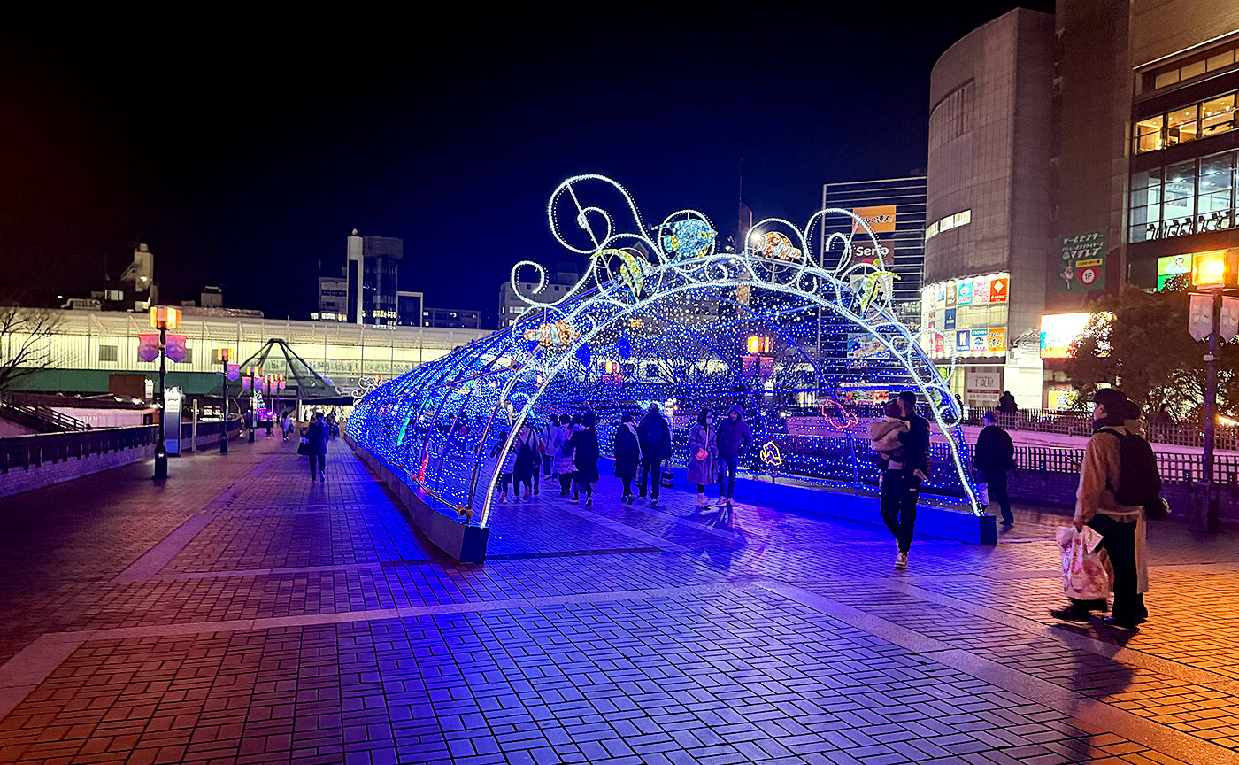 多摩センターのイルミネーション2025