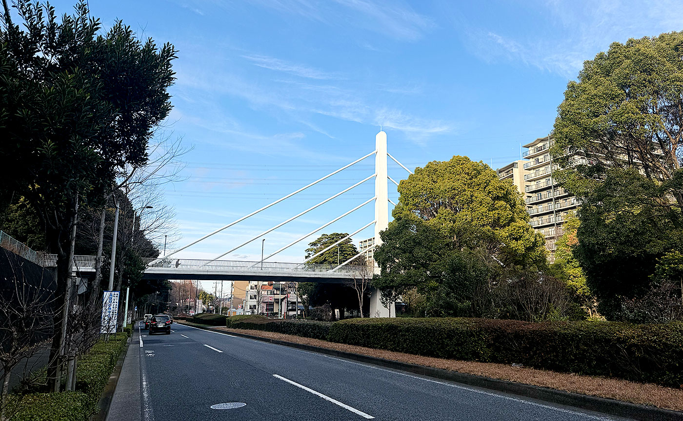 2025年大晦日の多摩ニュータウン