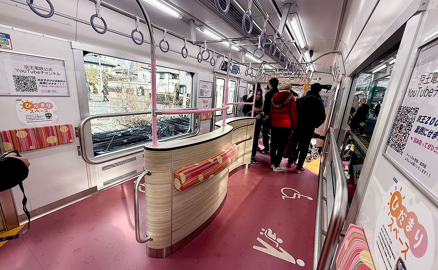 電車が選べる京王アプリと新車